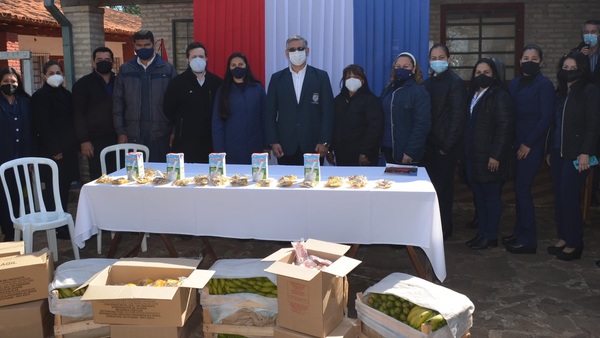 Guairá: Realizan el lanzamiento de la segunda entrega de Merienda Escolar - Noticiero Paraguay