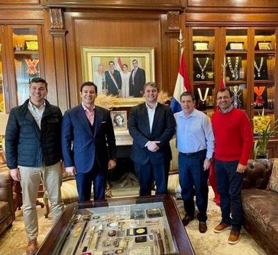 Marcos Benítez se reunió con Horacio Cartes – Prensa 5