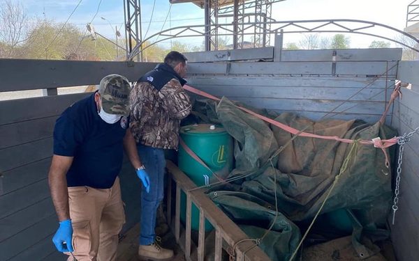 Cinco personas detenidas tras incautación de químicos para elaboración de cocaína