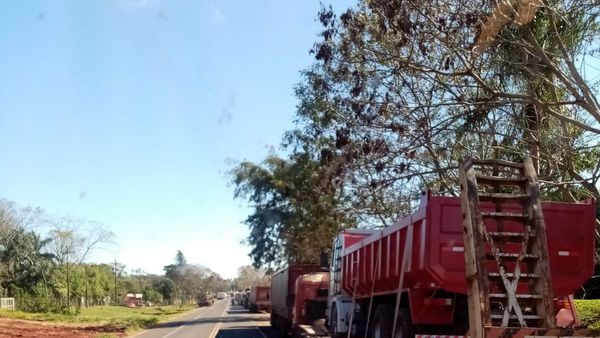 Dirigente camionero asegura que no hay orden para crear violencia