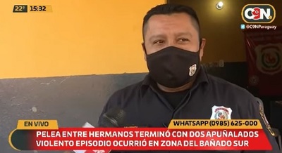 Gresca entre hermanos termina con dos heridos y uno detenido