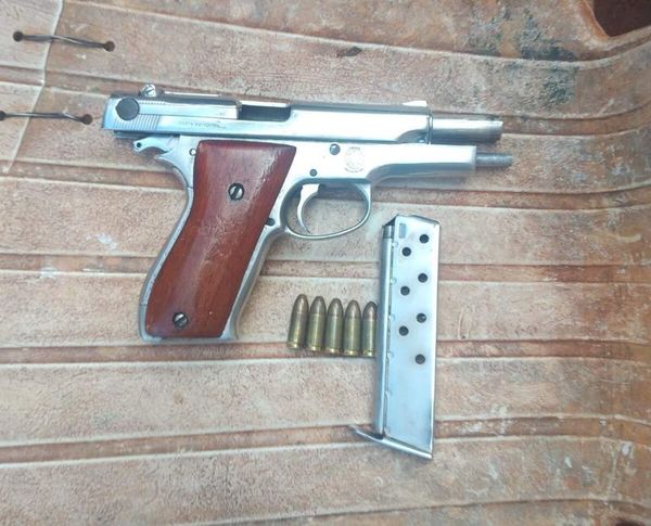 Arma incautada fue usada en ataque contra agentes penitenciarios - Nacionales - ABC Color