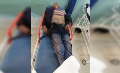 Investigan muerte violenta de un quincuagenario