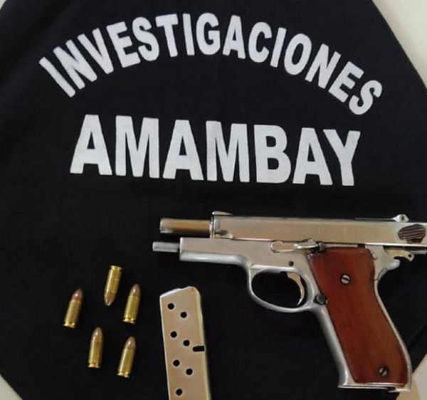 Arma incautada se usó en tres ataques a funcionarios penitenciarios en PJC