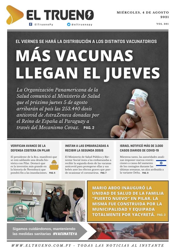 E-paper 4 de agosto 2021 - El Trueno