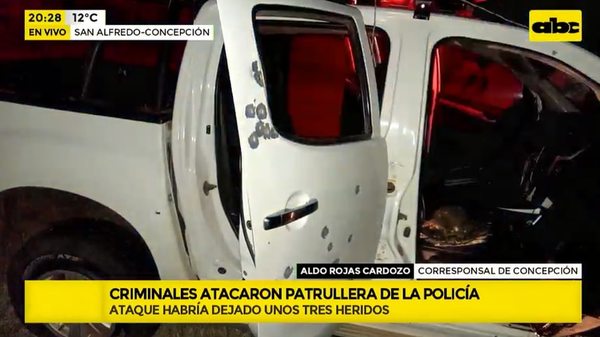 Dos policías y un guardia de seguridad fallecieron en ataque a patrullera en San Alfredo - Nacionales - ABC Color