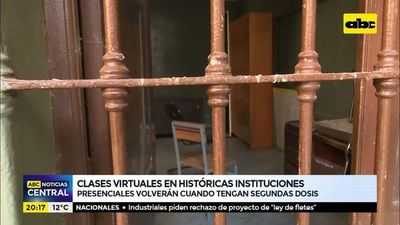Clases virtuales en históricas instituciones - ABC Noticias - ABC Color