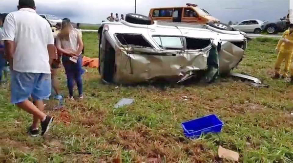 Grave accidente rutero ocurrido ayer dejo hasta el momento cinco fallecidos