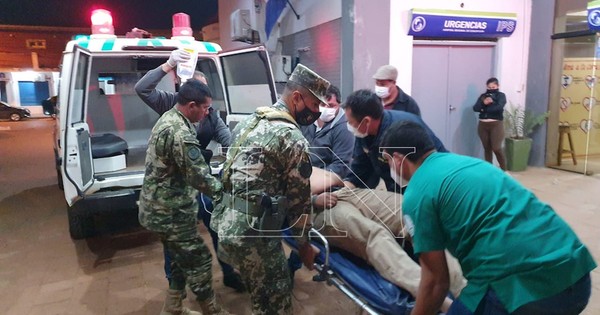 La Nación / Grupo armado ataca a uniformados en el Norte