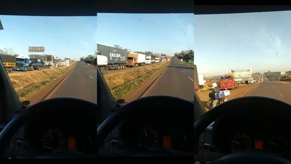 Diario HOY | Policía sumisa cede ante camioneros movilizados: “Hay tránsito fluido”