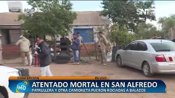 Recorrimos la zona del fatal atentado en San Alfredo - SNT
