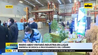 Mario Abdo visitará industria de cáñamo en Luque - ABC Noticias - ABC Color