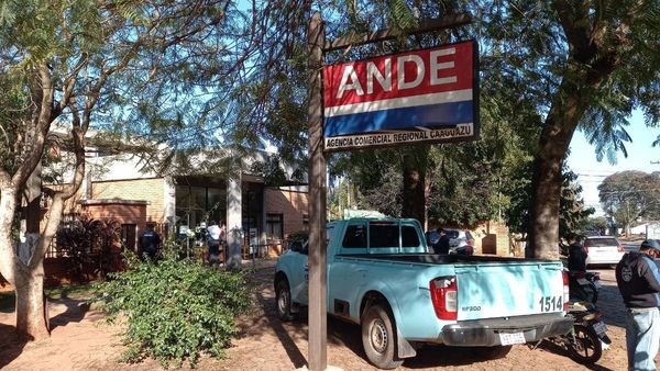Asaltantes se llevan más de G. 400 millones de oficina de la ANDE