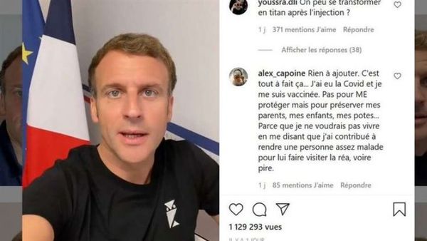 Macron recurre a TikTok e Instagram para responder a los antivacunas