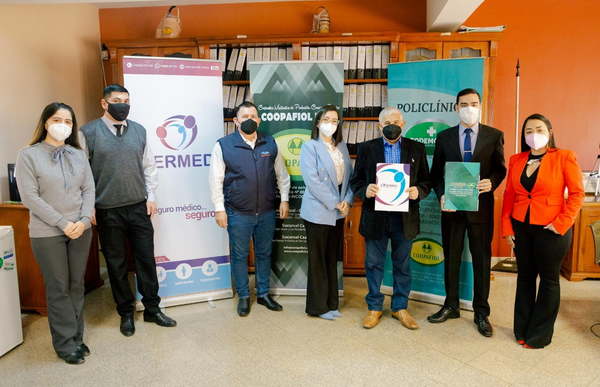Policlínica Coopafiol firma convenio con SERMED - Noticiero Paraguay