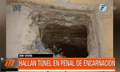Hallan túnel en la cárcel de Encarnación | Telefuturo