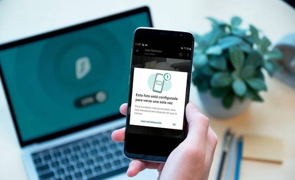 Diario HOY | WhatsApp activa nueva función que permite ver fotos y videos "por una sola vez"