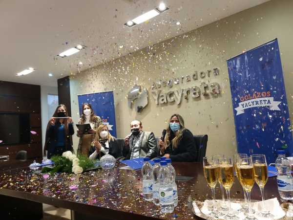 Aseguradora Yacyreta sorteó nuevamente un Peugeot 2008 cero km como premio a su red comercial