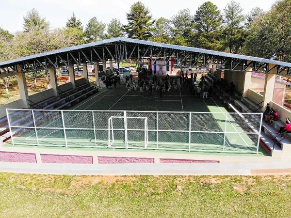 GOBERNACIÓN INAUGURA POLIDEPORTIVO EN GRAL. ARTIGAS