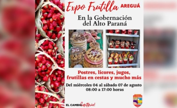 CDE: Expositores de Areguá ofrecen sus mejores productos