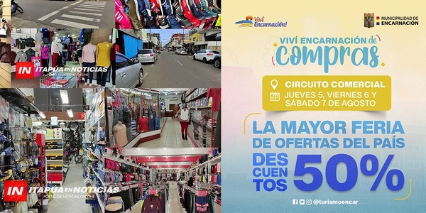 DESDE MAÑANA, INCREÍBLES DESCUENTOS EN EL CIRCUITO COMERCIAL