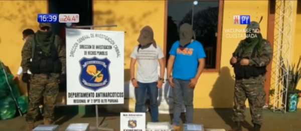 Alto Paraná: Incautan 200 kilos de cocaína en poder de bolivianos | Noticias Paraguay
