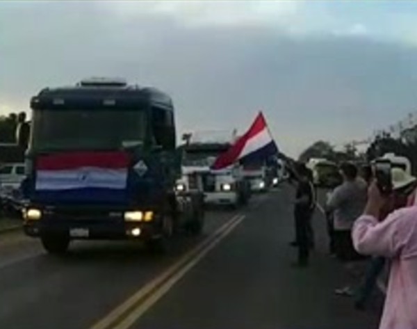 Sigue la protesta de camioneros - C9N