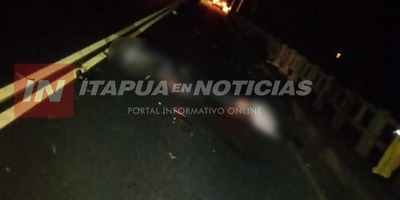 MOTOCICLISTA MUERE TRAS CAER Y SER ARROLLADO POR UN VEHÍCULO QUE VENÍA DETRÁS