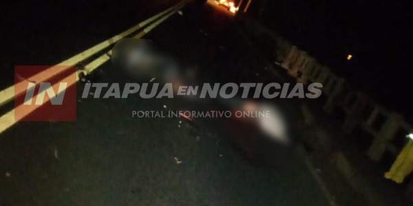 MOTOCICLISTA MUERE TRAS CAER Y SER ARROLLADO POR UN VEHÍCULO QUE VENÍA DETRÁS
