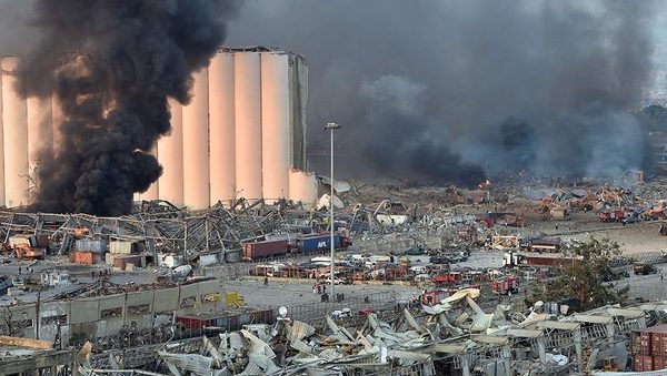El Líbano conmemoró aniversario de la gran explosión que asoló Beirut