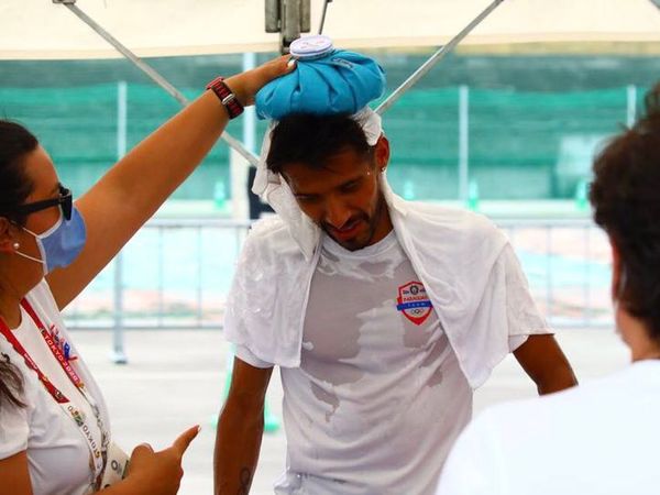 “Me estoy enfriando, duele, pero debo hacer antes de largar la maratón” - Polideportivo - ABC Color