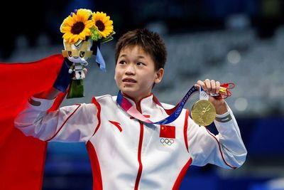 Hongchan Quan, la china de 14 años con un clavado de oro - Polideportivo - ABC Color