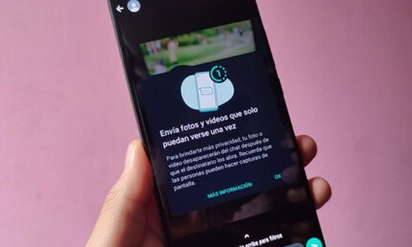 WhatsApp habilitó función "Ver una vez", para enviar fotos y videos que tras abrirse se eliminarán - OviedoPress
