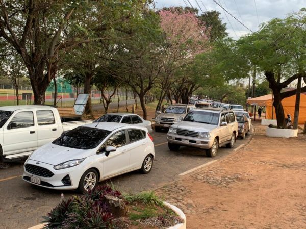 Masiva concurrencia en la SND para recibir segunda dosis anticovid | OnLivePy