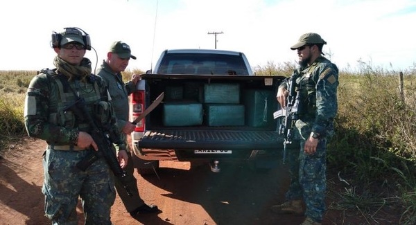 Incautan más de 500 kilos de cocaína en Capitán Bado