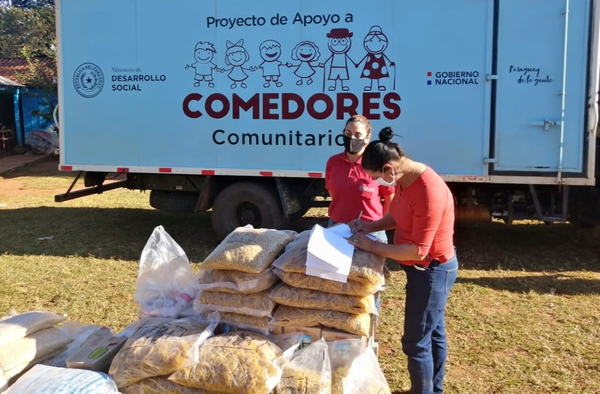 MDS continúa entregando alimentos para ollas populares - Noticiero Paraguay