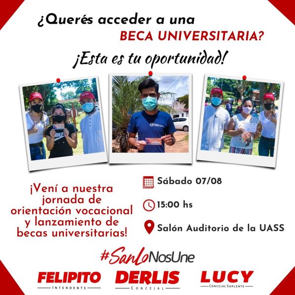 Ofrecerán becas universitarias con previa jornada de orientación vocacional (Espacio reservado) » San Lorenzo PY