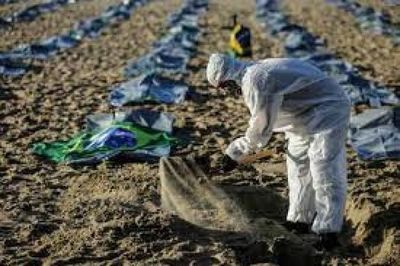 Covid-19: Brasil supera las 560.000 muertes