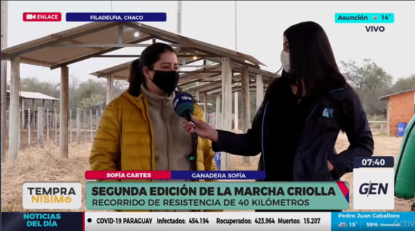Diario HOY | Sofía Cartes, administradora de Ganadera Sofía, sobre el desarrollo de esta gran competencia equina