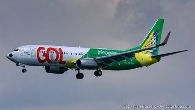 Por sexta vez, Gol aborta aterrizaje a Paraguay