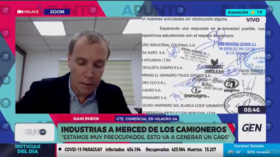 Diario HOY | Industrias, a merced de los camioneros: “Nos secuestraron 150 camiones”