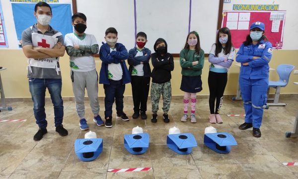 Imparten curso de primeros auxilios a niños