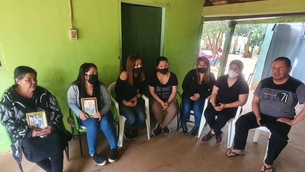 Familiares de suboficial acribillado denuncian abandono de autoridades