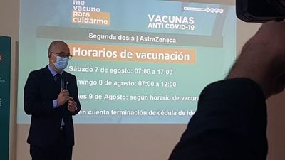 Vacunación: Reactivan segunda dosis de AstraZeneca y continúa con la Pfizer durante el fin de semana, según Castro - A La Gran 7-30 - ABC Color