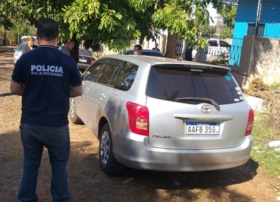 Recuperan vehículo denunciado como robado