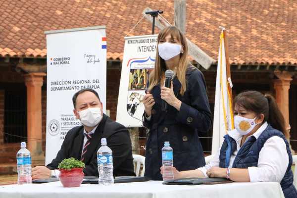 Itapúa muestra reactivación de empleo, destacó ministra de Trabajo | .::Agencia IP::.