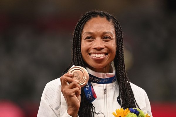 Allyson Felix logra récord de medallas: alcanza diez preseas olímpicas