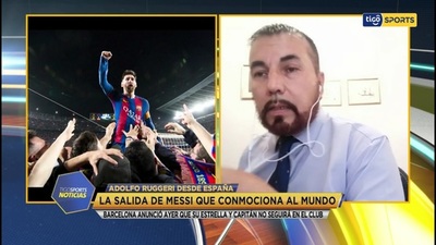 Adolfo Ruggeri en contacto con Tigo Sports Noticias