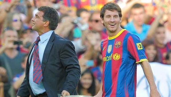 Presidente del FC Barcelona sobre salida de Messi: «No estoy dispuesto a hipotecar los derechos del Barça por nadie»