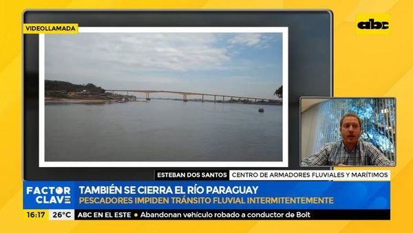 Pescadores impiden tránsito fluvial intermitentemente - Factor Clave - ABC Color